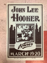 Load image into Gallery viewer, John Lee Hooker at Antone's Nightclub - 1982 (Poster)