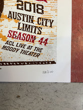 Load image into Gallery viewer, Anderson East at Austin City Limits - 2018 (Poster)