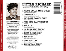 Load image into Gallery viewer, Little Richard : Greatest Hits On Vee-Jay (CD, Comp)