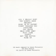 Load image into Gallery viewer, Alanis Morissette : Jagged Little Pill (CD, Album, SRC)