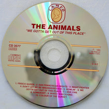 Load image into Gallery viewer, The Animals : We Gotta Get Out Of This Place (CD, Comp)