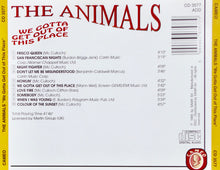 Load image into Gallery viewer, The Animals : We Gotta Get Out Of This Place (CD, Comp)