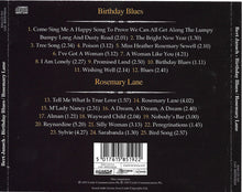 Load image into Gallery viewer, Bert Jansch : Birthday Blues / Rosemary Lane (CD, Comp)