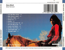 Load image into Gallery viewer, Rory Block : Blue Horizon (CD, Album, RE)