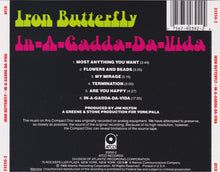 Load image into Gallery viewer, Iron Butterfly : In-A-Gadda-Da-Vida (CD, Album, RE, SRC)