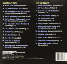 Load image into Gallery viewer, Bill Medley : Bill Medley 100% / Soft And Soulful (CD, Comp)