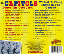 Load image into Gallery viewer, The Capitols : Dance The Cool Jerk/We Got A Thing That's In The Groove (CD, Comp, RE)