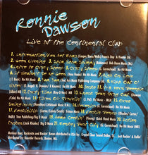 Load image into Gallery viewer, Ronnie Dawson : Live At The Continental Club (CD)