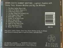 Load image into Gallery viewer, Lightnin' Hopkins With Sonny Terry, Brownie McGhee And Big Joe Williams : Down South Summit Meeting (CD)