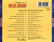 Load image into Gallery viewer, Waylon Jennings : 2 Gether On 1 - Leavin' Town / Waylon Sings Ol' Harlan (CD, Comp, RM)