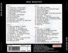 Load image into Gallery viewer, Ben Webster : Stompin' At The Savoy (4xCD, Comp, RM)