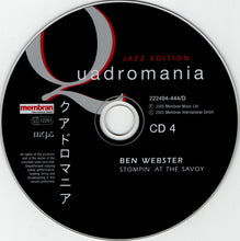 Load image into Gallery viewer, Ben Webster : Stompin' At The Savoy (4xCD, Comp, RM)