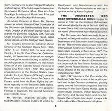 Load image into Gallery viewer, Ludwig van Beethoven, Orchester Der Beethovenhalle Bonn, Dennis Russell Davies : Symphony No. 3 "Eroica" / Coriolan Overture (CD, Album, RE)