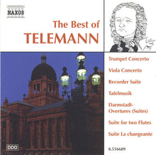 Load image into Gallery viewer, Telemann* : The Best Of Telemann (CD, Comp)