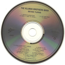 Load image into Gallery viewer, The Allman Brothers Band : Seven Turns (CD, Album)