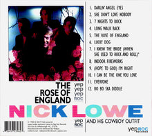 Load image into Gallery viewer, Nick Lowe And His Cowboy Outfit : The Rose Of England (CD, Album, RE, RM)