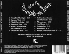 Load image into Gallery viewer, Neil Young : Tonight's The Night (CD, Album, RE, Cin)