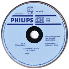 Load image into Gallery viewer, Igor Stravinsky, Concertgebouw Orchestra, Amsterdam*, Sir Colin Davis : L'Oiseau De Feu (CD, Album, Blu)
