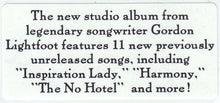 Load image into Gallery viewer, Gordon Lightfoot : Harmony (CD, Album)