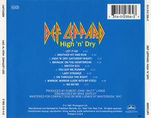 Load image into Gallery viewer, Def Leppard : High 'N' Dry (CD, Album, RE)
