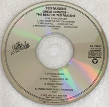 Load image into Gallery viewer, Ted Nugent : Great Gonzos! - The Best Of Ted Nugent (CD, Comp)