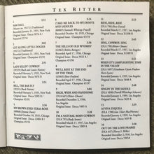Load image into Gallery viewer, Tex Ritter : The Country Music Hall Of Fame (CD, Comp)