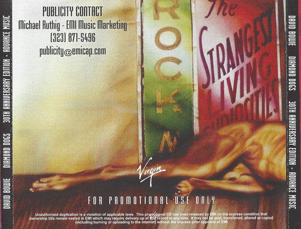 Buy David Bowie : Diamond Dogs (CDr) Online for a great price