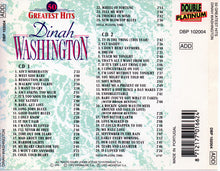 Load image into Gallery viewer, Dinah Washington : 50 Greatest Hits (2xCD, Comp)