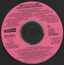 Load image into Gallery viewer, Various : Tonite Let's All Make Love In London (CD, Album, Comp)