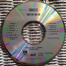 Load image into Gallery viewer, Squeeze (2) : Babylon And On (CD, Album)