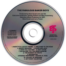Load image into Gallery viewer, Dave Grusin : The Fabulous Baker Boys (Original Motion Picture Soundtrack) (CD, Album)