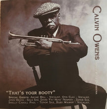 Load image into Gallery viewer, Calvin Owens And His Blues Orchestra* : "That's Your Booty" (CD, Album)