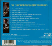 Load image into Gallery viewer, The Everly Brothers* : The Everly Brothers Sing Great Country Hits (CD, RE, RM)