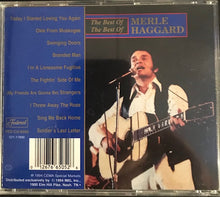 Load image into Gallery viewer, Merle Haggard : The Best Of The Best Of Merle Haggard (CD, Comp)