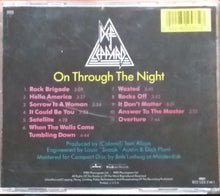 Load image into Gallery viewer, Def Leppard : On Through The Night (CD, Album, RP)