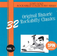 Load image into Gallery viewer, Various : 32 Original Historic Rockabilly Classics Vol. 1 (CD, Comp)