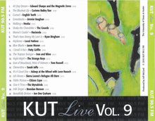 Load image into Gallery viewer, Various : KUT Live Vol. 9 - KUT 90.5 FM (CD, Album)