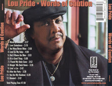 Load image into Gallery viewer, Lou Pride : Words Of Caution (CD, Album)