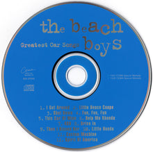 Load image into Gallery viewer, The Beach Boys : Greatest Car Songs (CD, Comp)