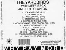 Load image into Gallery viewer, The Yardbirds : The Yardbirds With Jeff Beck And Eric Clapton (CD, Album, Comp)