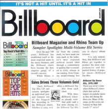 Load image into Gallery viewer, Various : Billboard Sampler (CD, Comp, Promo)