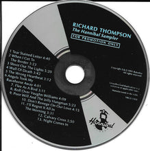 Load image into Gallery viewer, Richard Thompson : The Hannibal Sampler (CD, Comp, Promo, Smplr)