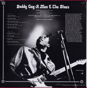 Buddy Guy : A Man And The Blues (LP, Album, RE, 50t)