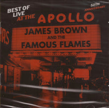 Load image into Gallery viewer, James Brown : Best Of Live At The Apollo : 50th Anniversary (CD, Comp)