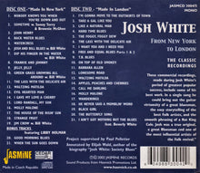 Load image into Gallery viewer, Josh White : From New York To London (The Classic Recordings) (2xCD, Comp, Mono)