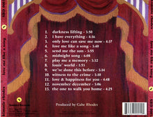 Load image into Gallery viewer, Kimmie Rhodes : Love Me Like A Song (CD, Album, Bla)