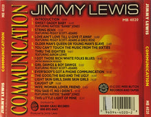 Load image into Gallery viewer, Jimmy Lewis : Communication (CD, Album)