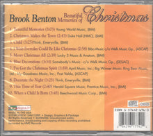 Load image into Gallery viewer, Brook Benton : Beautiful Memories Of Christmas (CD, Album)