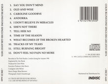 Load image into Gallery viewer, Colin Blunstone : Sings His Greatest Hits (CD)