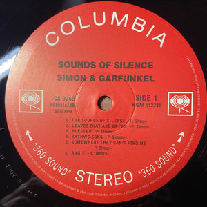 Simon & Garfunkel : Sounds Of Silence (LP, Album, RE)